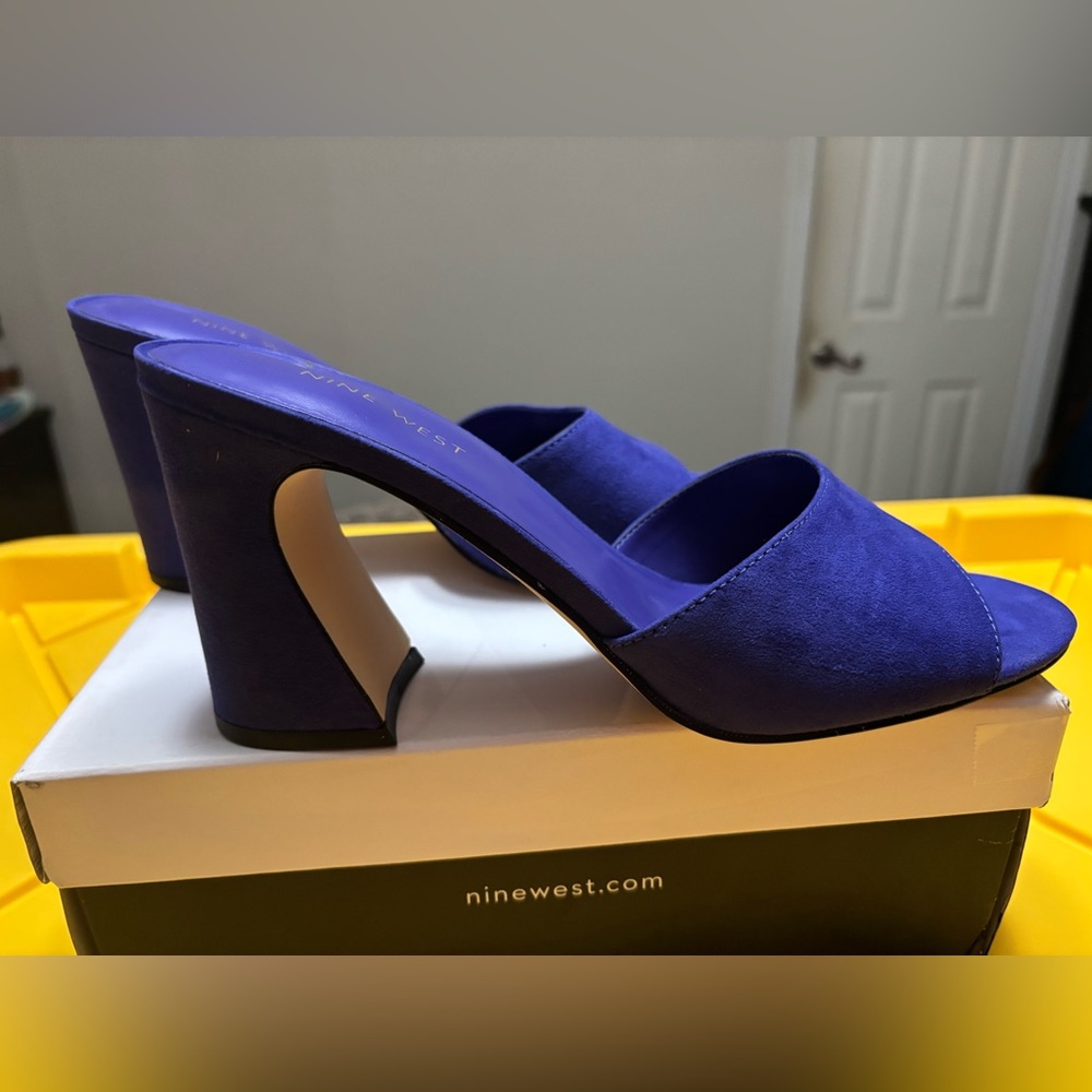 Nine West Women's Purple Heeled Sandals